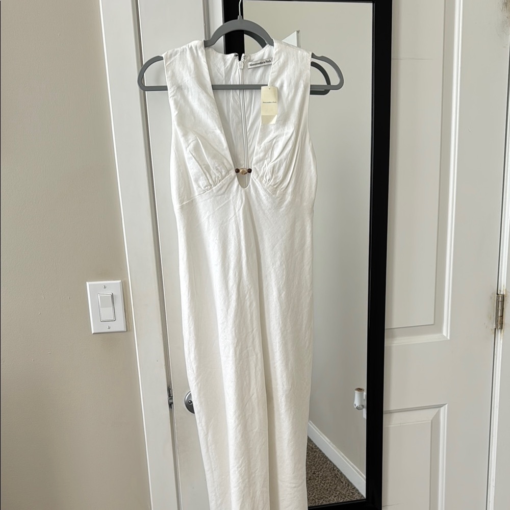 Linen blend Maxi dress